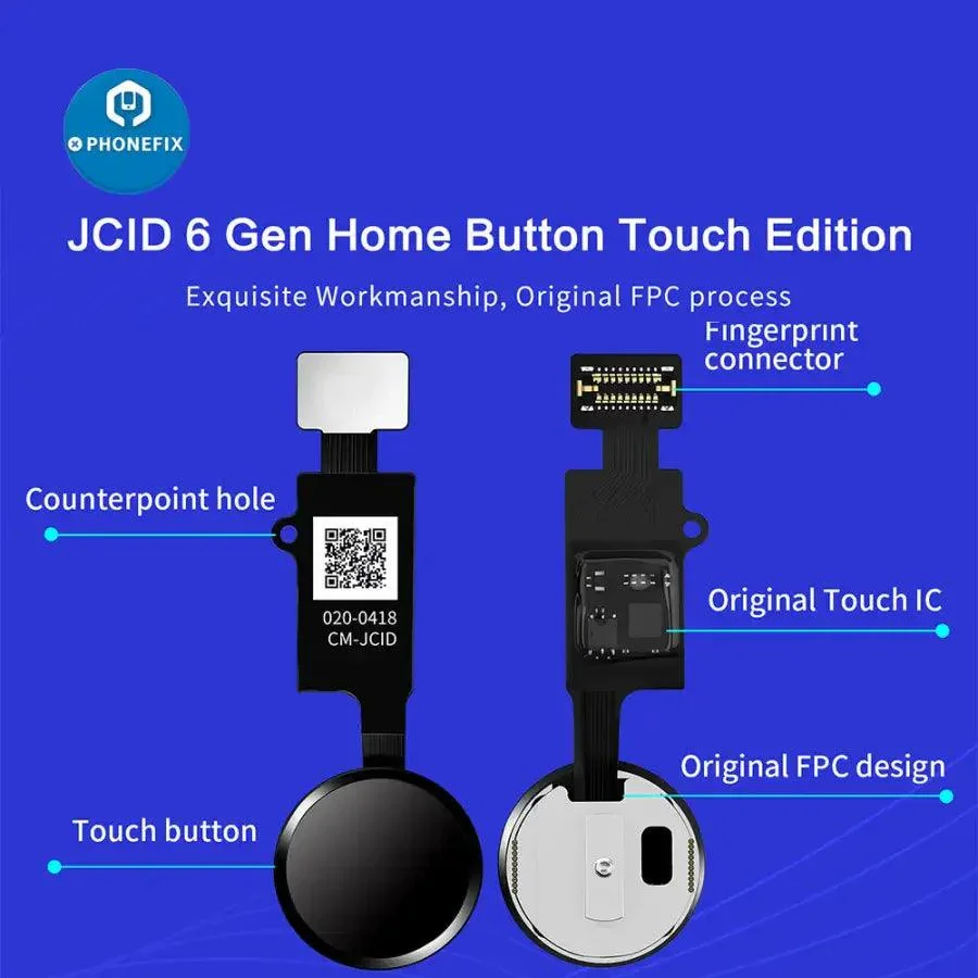 JC 3D Fingerprint Flex Cable for iPhone 7 7P 8 8P Home Button - Image 3