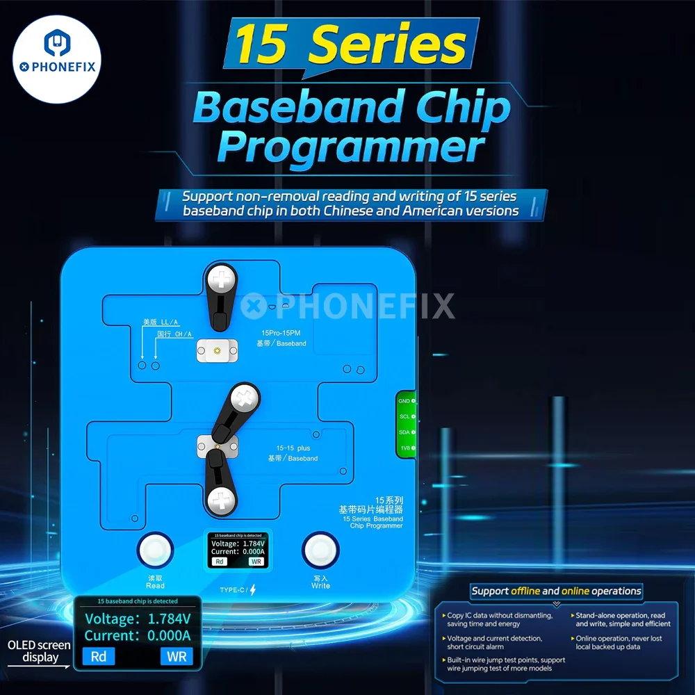 JC Baseband EEPROM Chip Programmer For iPhone X-16 Pro Max - Image 4