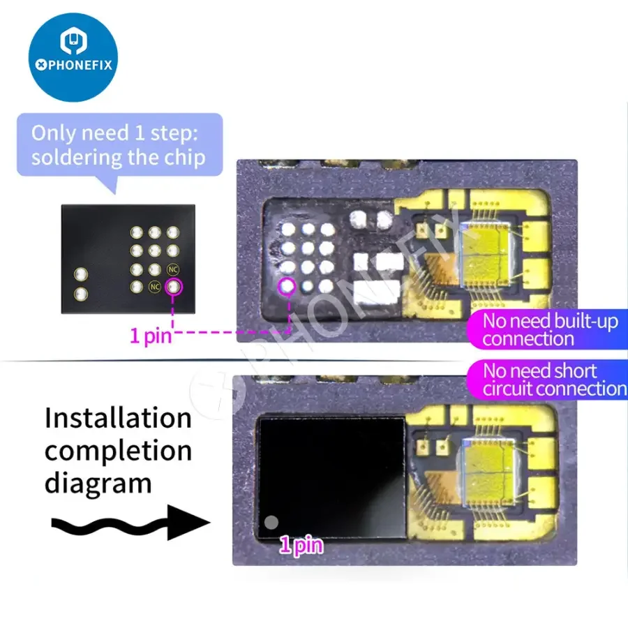 JC Dot Projector Chip Universal Integrated IC For iPhone X-15 Pro Max - Image 5