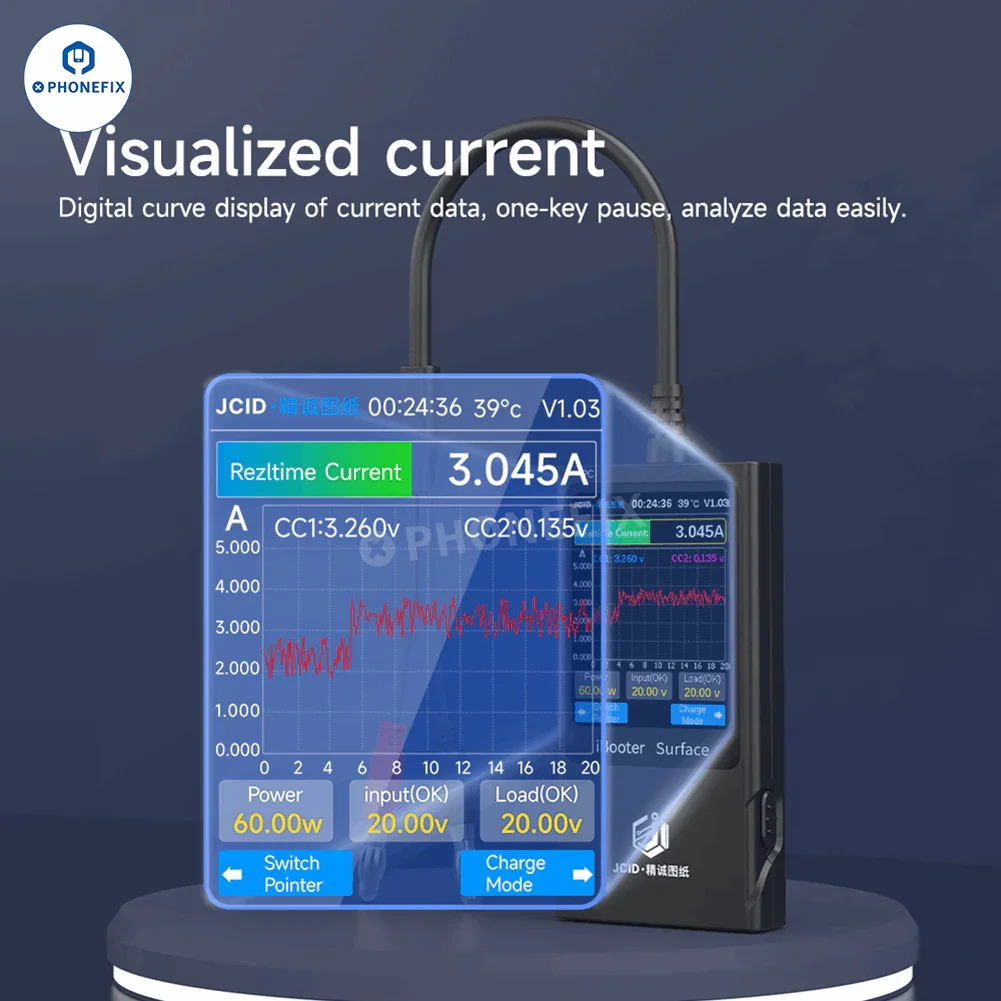 JC Drawing iBooter Surface Current Analyzer Real-time Data Monitoring - Image 5
