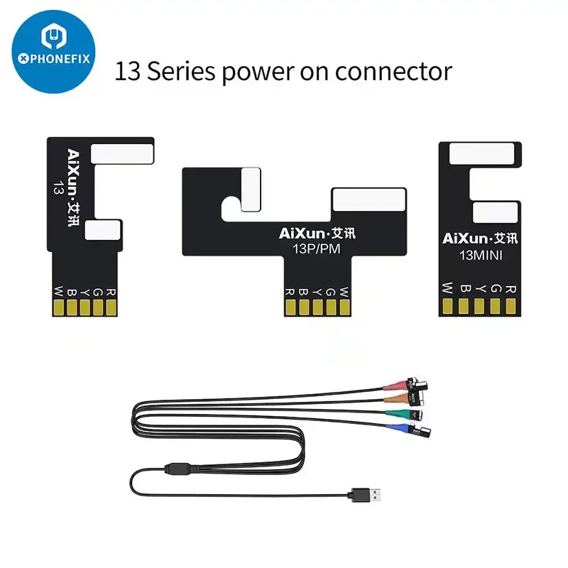 JC-ID AIXUN P2408 Power Supply Test Cable For iPhone 6-14 Pro Max - Image 24