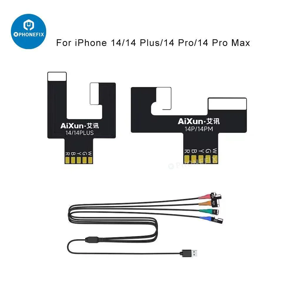 JC-ID AIXUN P2408 Power Supply Test Cable For iPhone 6-14 Pro Max - Image 3