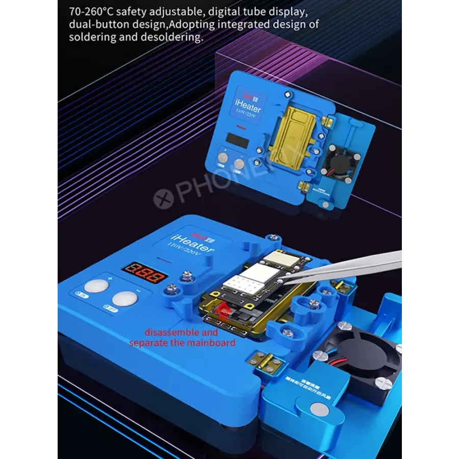 JC iHeater Desoldering Station Heating Plate For Motherboard Face ID Repair - Image 10