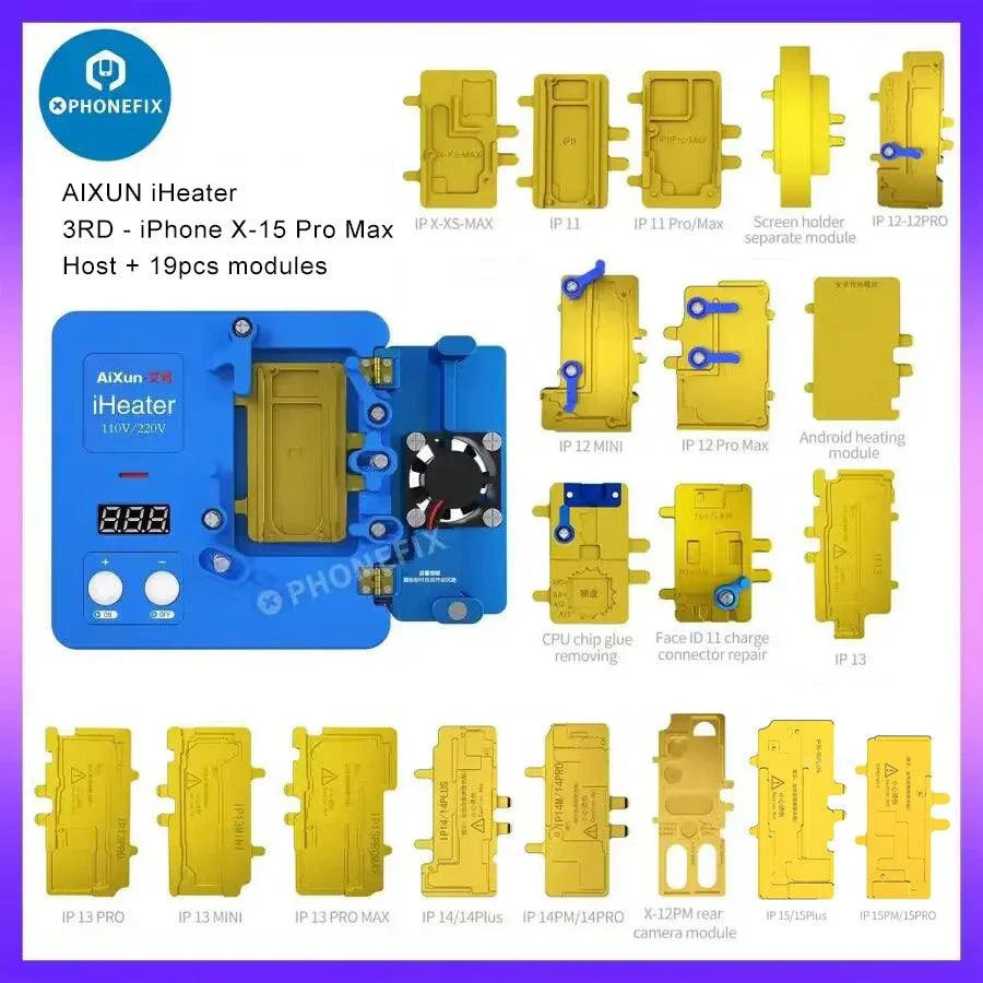 Aixun iHeater Pre-heating Station Thermostat Platform Heating Plate - Image 3