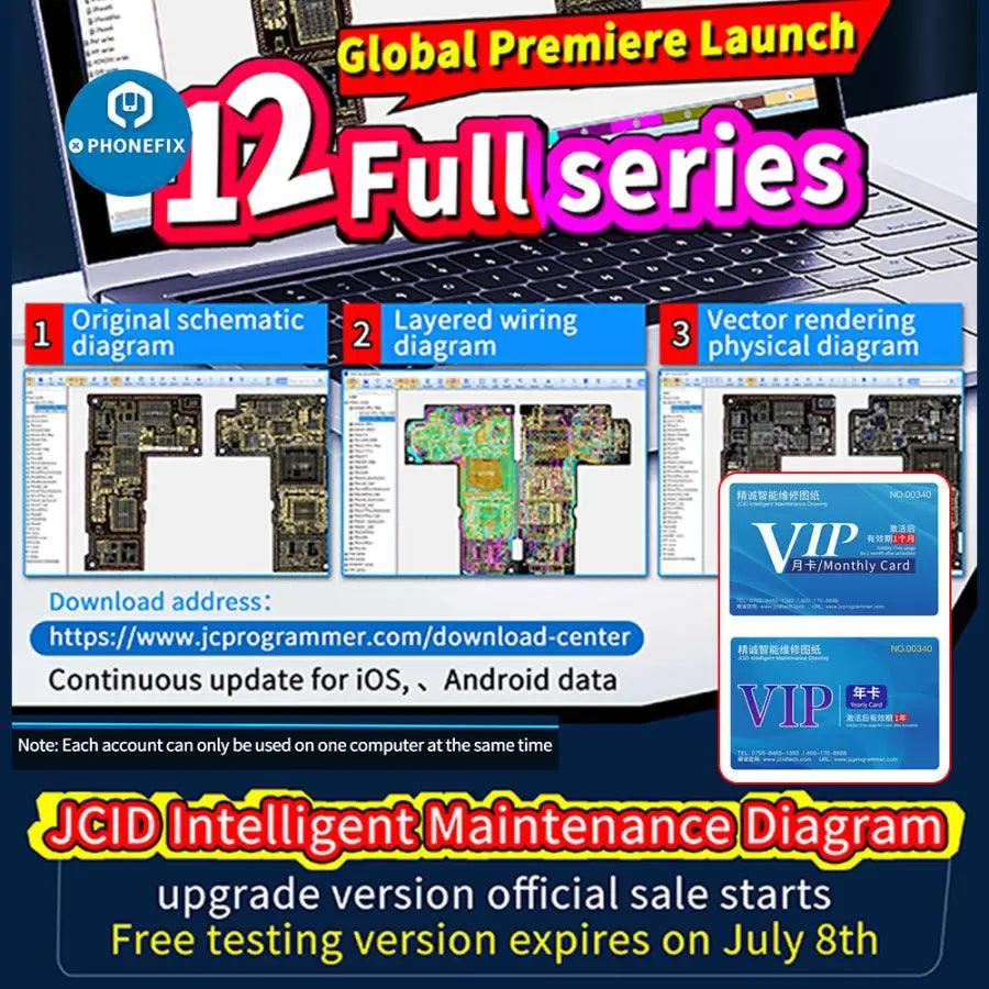 JC Intelligent Drawing Online Diagram Bitmap For Android iPhone Repair - Image 3
