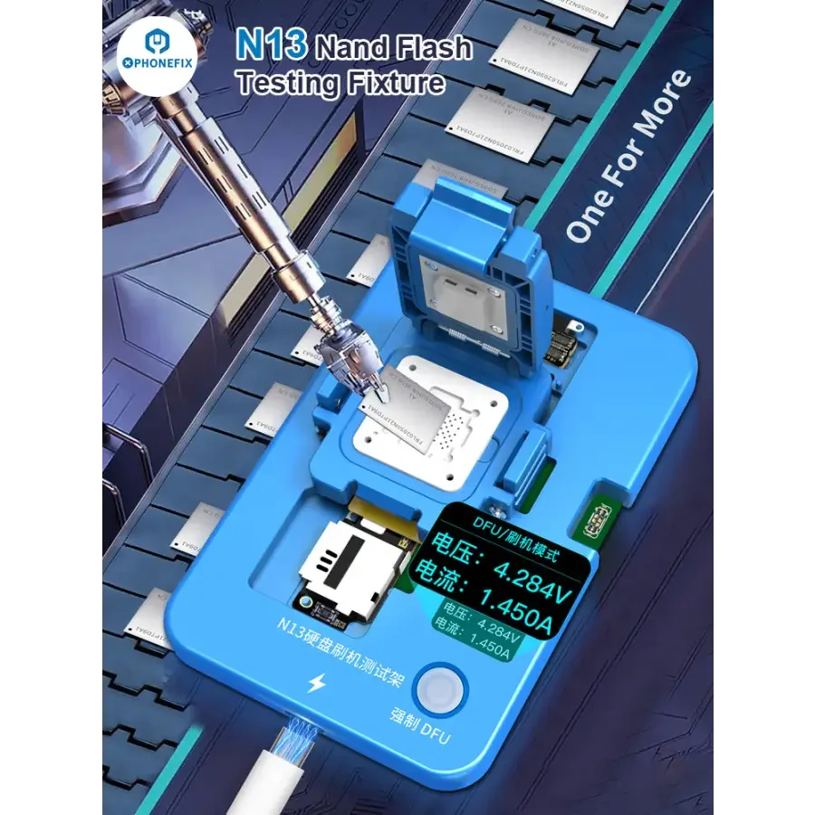 JC N13 Nand Restore Test Fixture For iPhone 13 Pro MAX MINI - Image 3