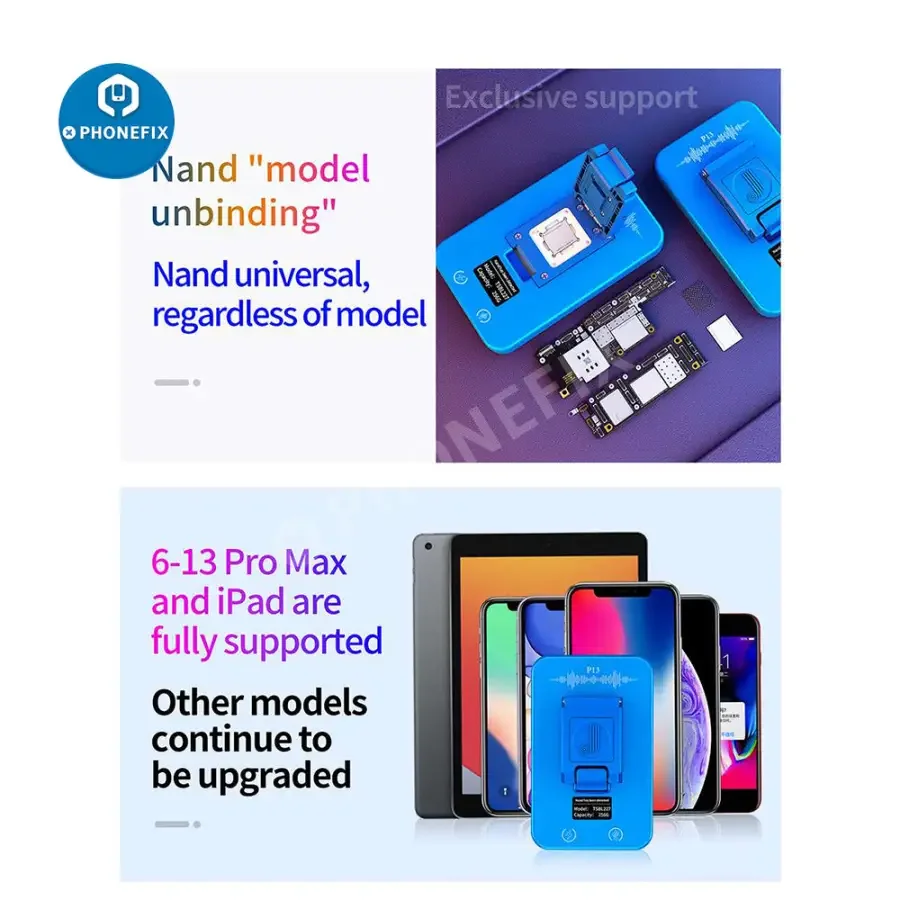 JC P13 Ultimate Box For PCIE Nand DFU Purple Screen Tool - Image 12