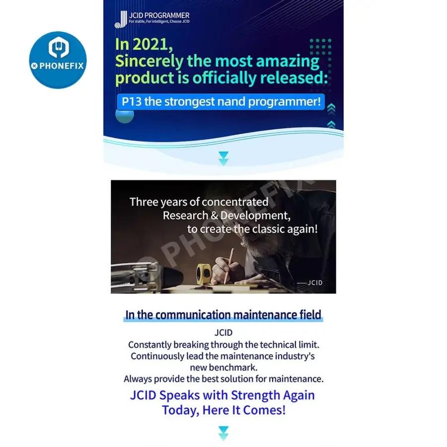 JC P13 Ultimate Box For PCIE Nand DFU Purple Screen Tool - Image 15