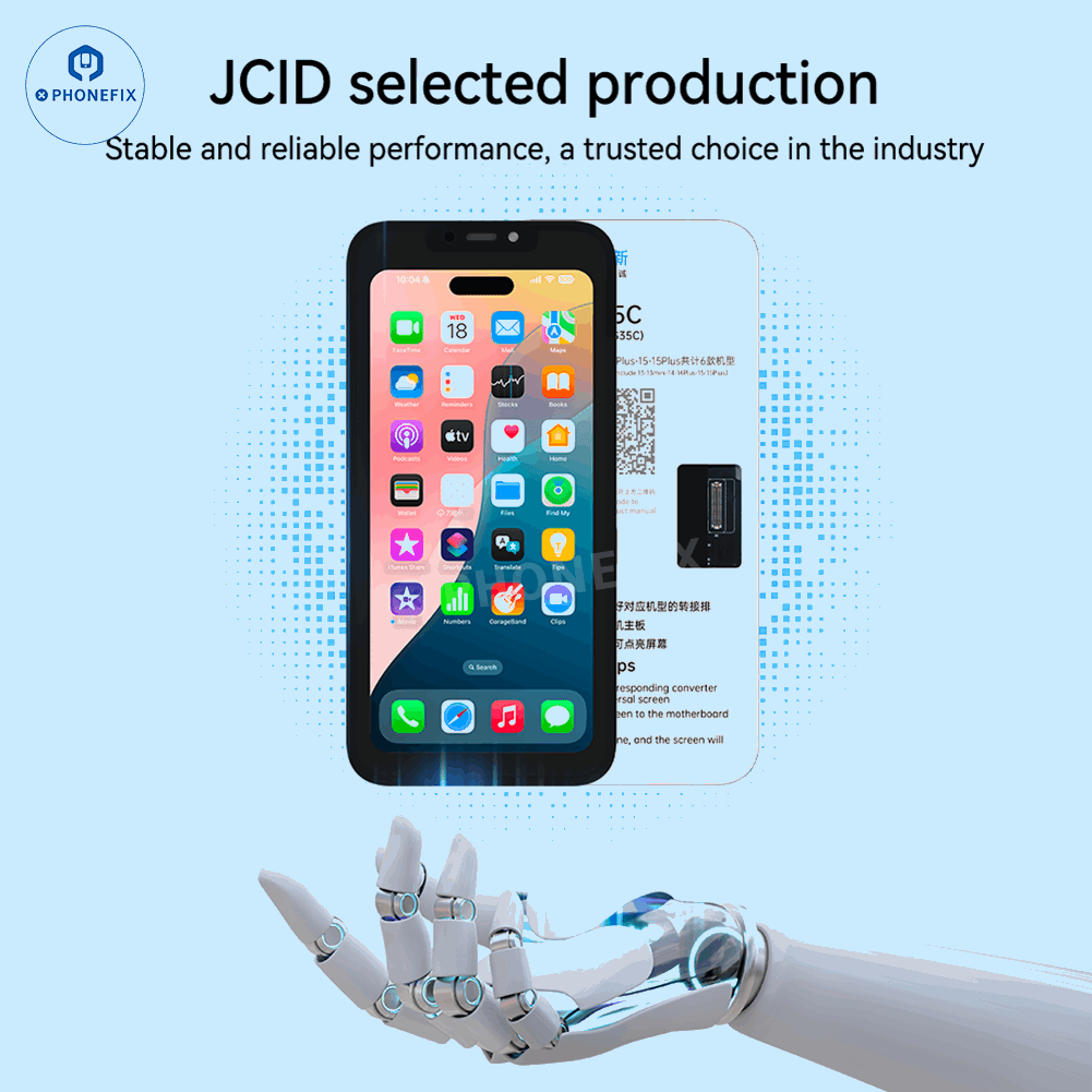 JC S35C S36P Universal Screen for iPhone 13-16 Pro Max PCB Detection - Image 12