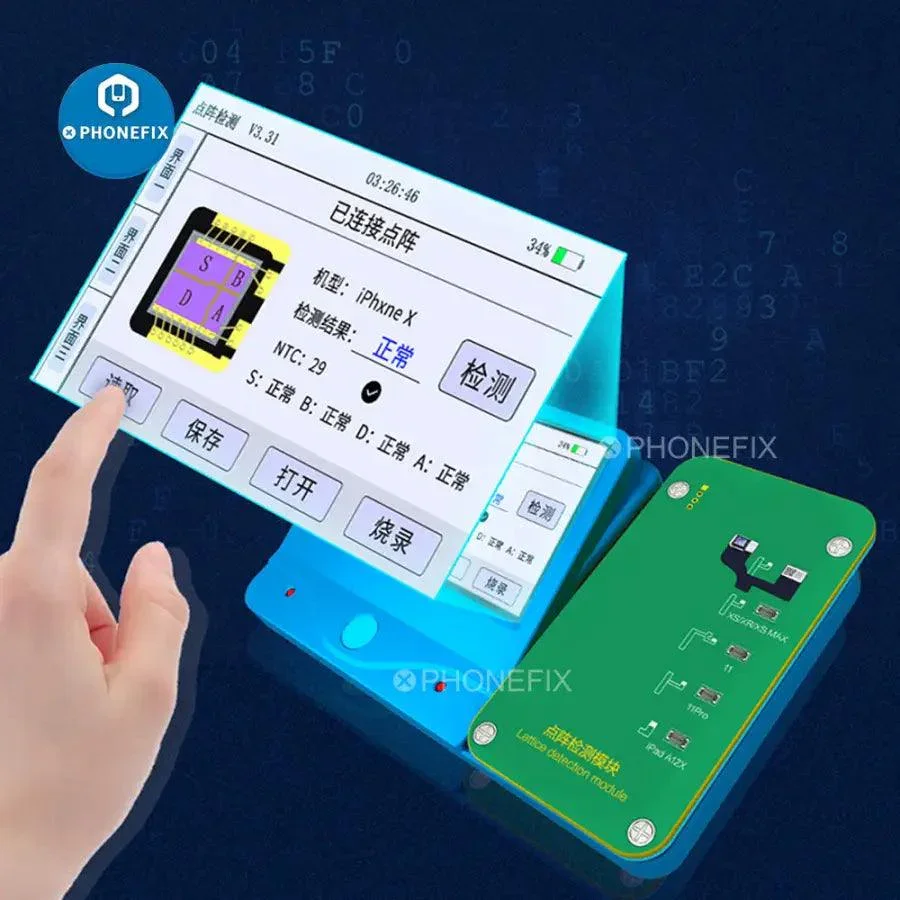 JC V1S Pro Dot Matrix Lattice Test Module For iPhone Face ID - Image 9