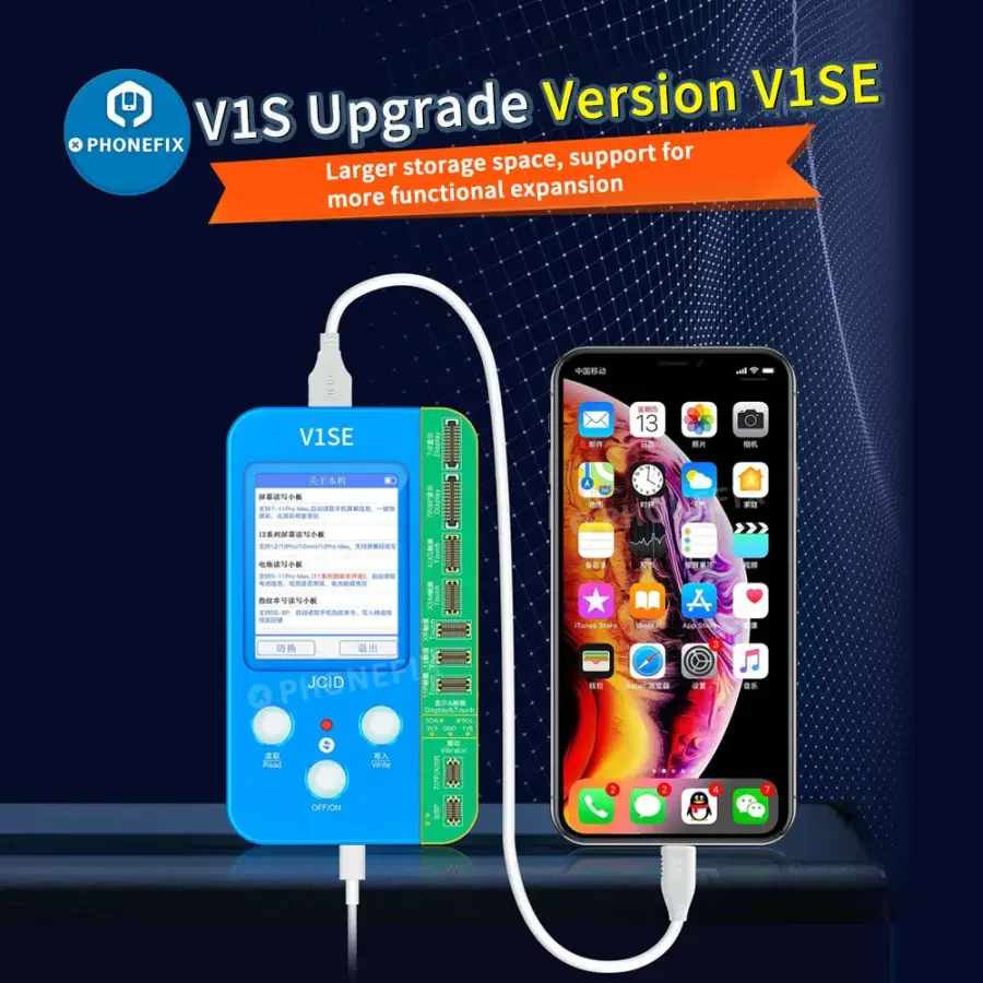 JC V1SE Programmer For iPhone Screen Battery Face ID Repair - Image 32