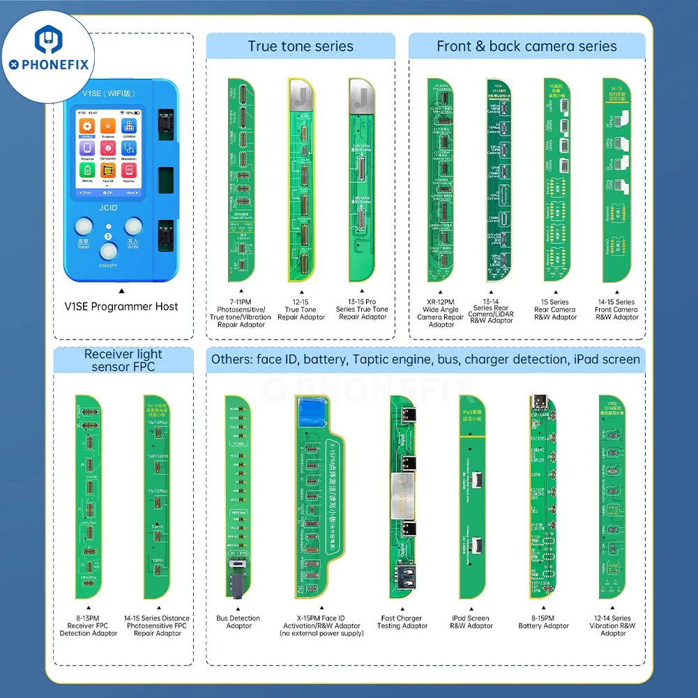 JC V1SE Programmer For iPhone Screen Battery Face ID Repair - Image 5