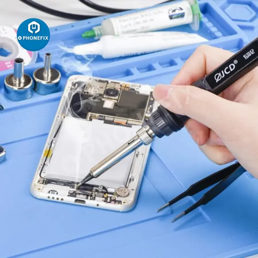 JCD-8898 2 In 1 Hot Air Gun Soldering Rework Station For BGA PCB Repair - Image 11