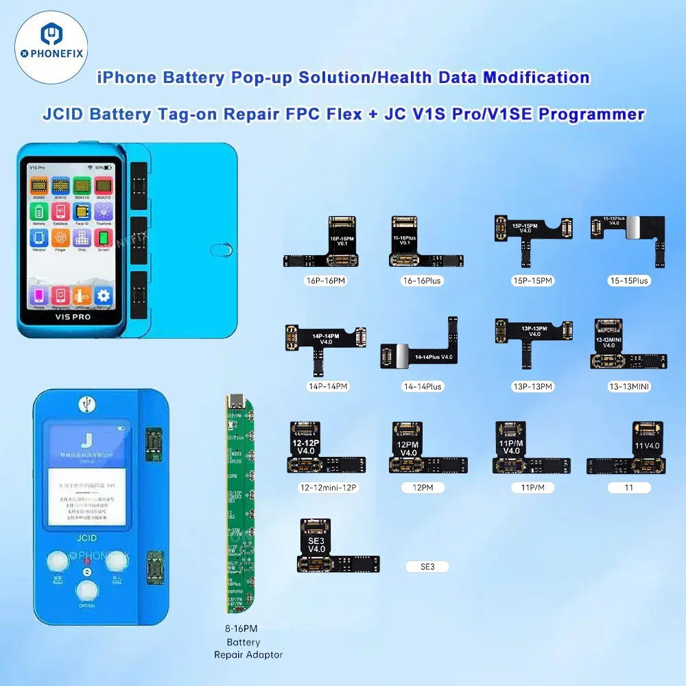JC Battery Repair Flex Cable For iPhone 11-15 Pro Max - Image 6