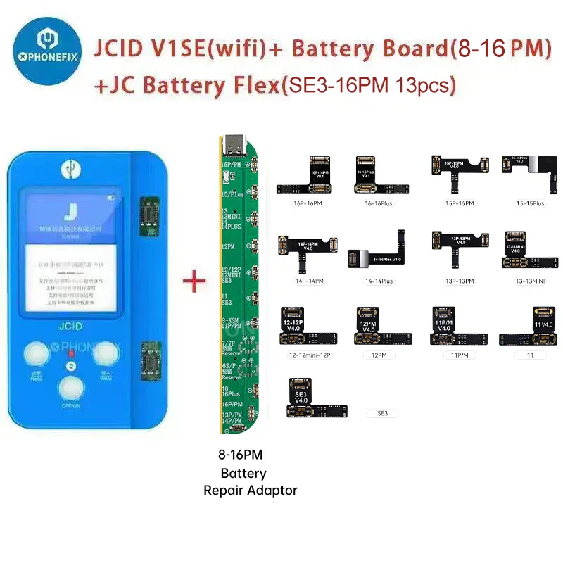 JCID 4th Gen Tag-on Battery Repair FPC for iPhone 11-16 Pro Max - Image 21