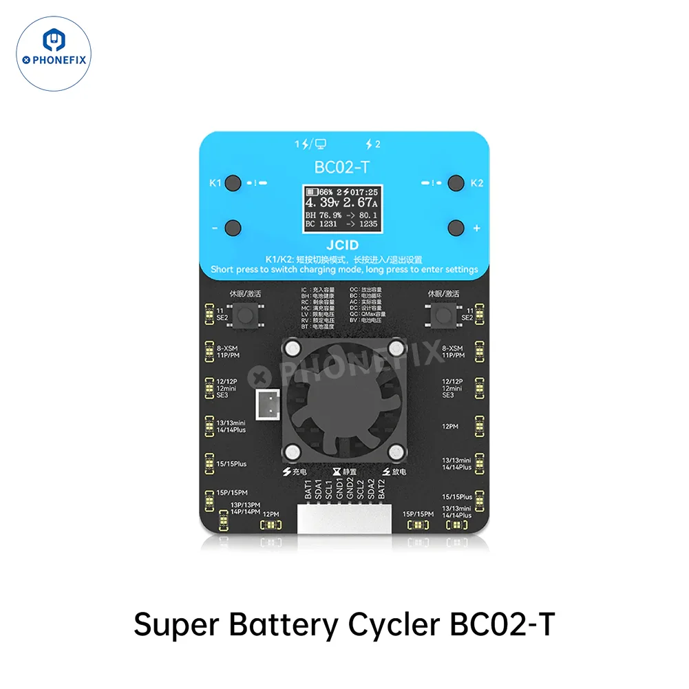 JCID BC02-T iPhone Battery Cycler Health Repair Calibrator - Image 4