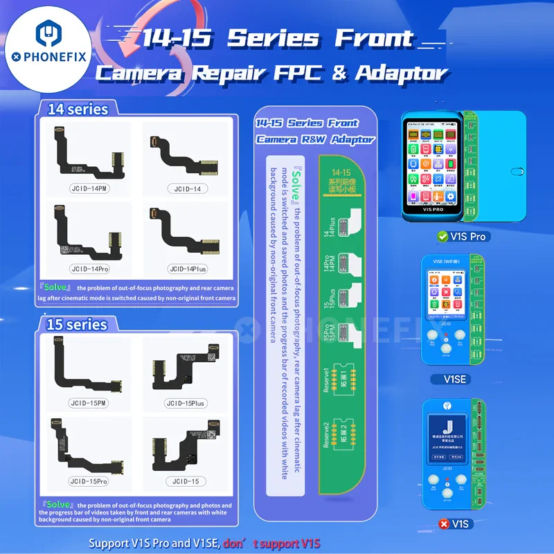 JCID Front Camera Repair FPC Cable For iPhone 14-17 Pro Max - Image 2
