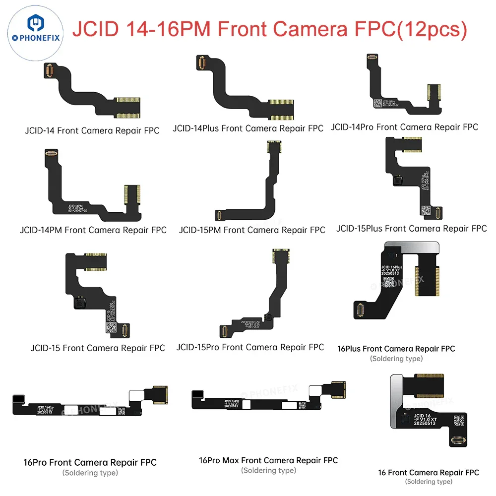 JCID Front Camera Repair FPC Cable For iPhone 14-17 Pro Max - Image 3