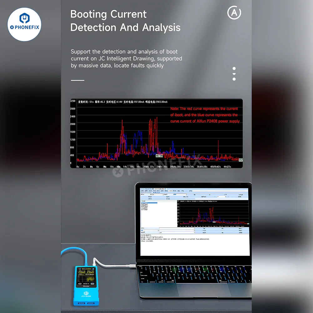 JCID iBooter Current Analyzer One-key Boot iPhone 7-16 Series - Image 17