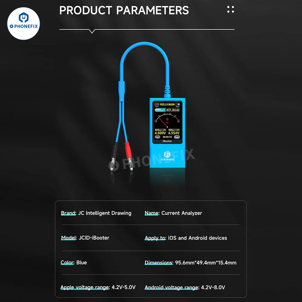 JCID iBooter Current Analyzer One-key Boot iPhone 7-16 Series - Image 21