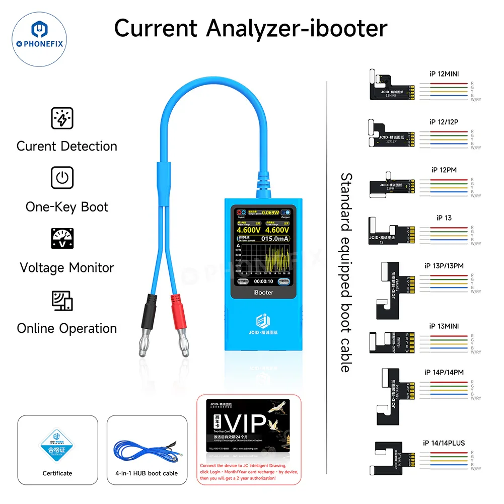JCID iBooter Current Analyzer One-key Boot iPhone 7-16 Series - Image 6