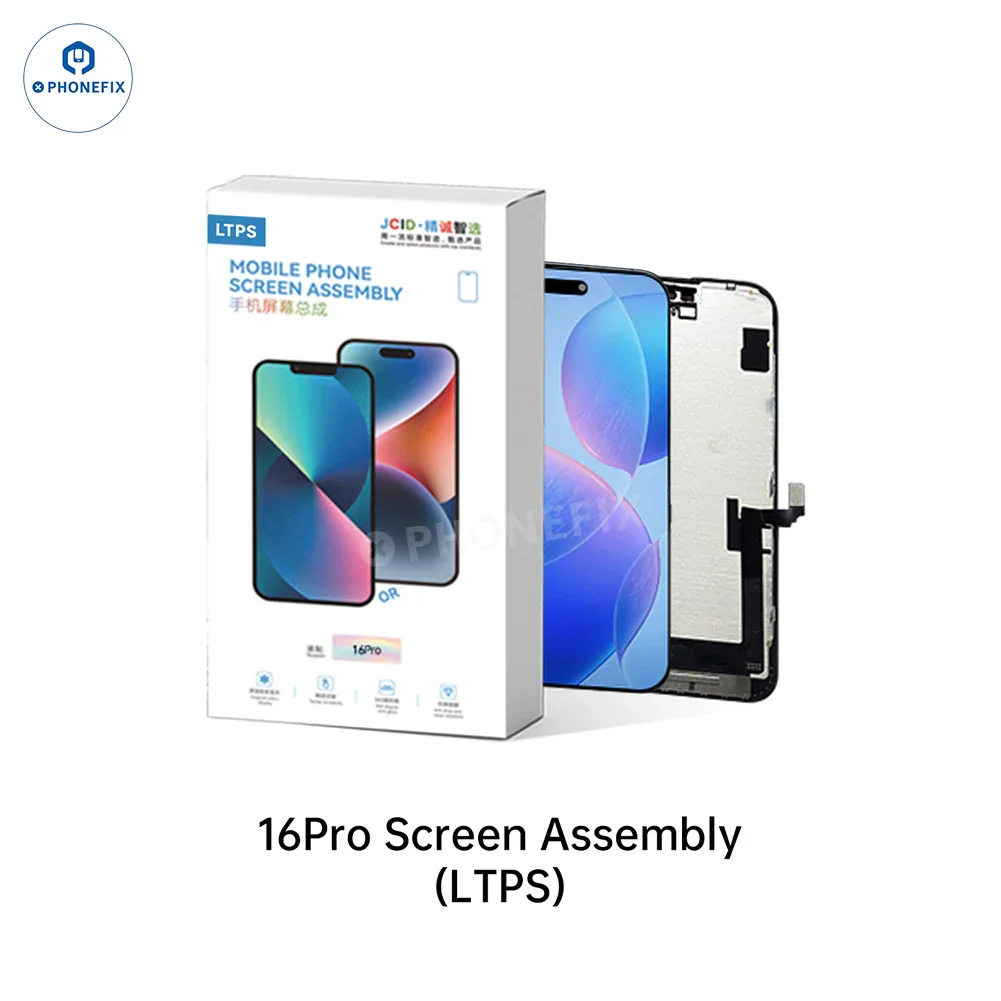 JCID LTPS FHD 120HZ Screen Assembly for iPhone 12-16 Pro Max - Image 16