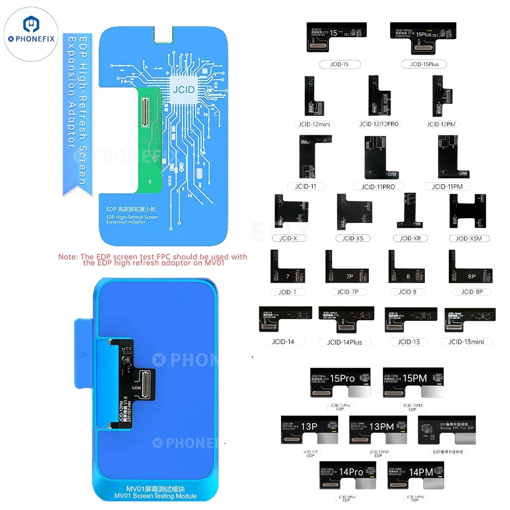 JCID MV01 Screen Testing Module For iPhone Samsung Android Phones - Image 7