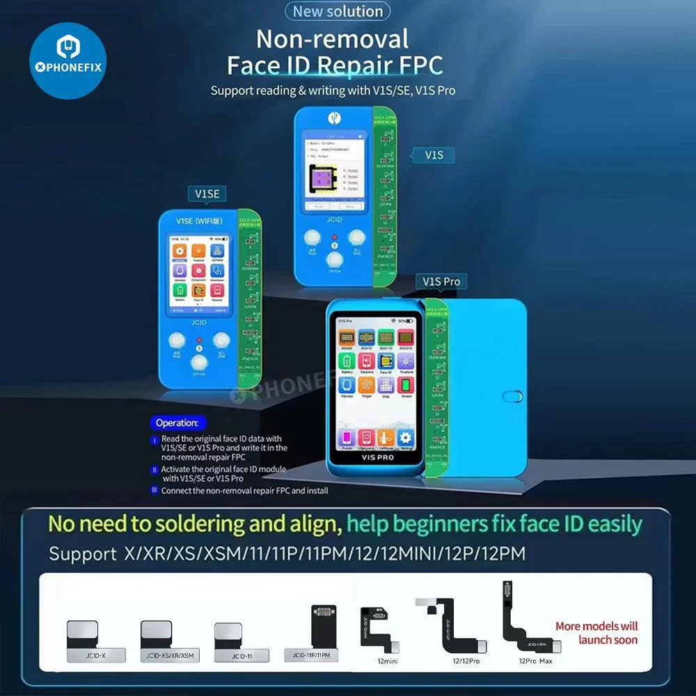 JCID Non-removal FPC Flex Repair iPhone Face ID Without Soldering - Image 4