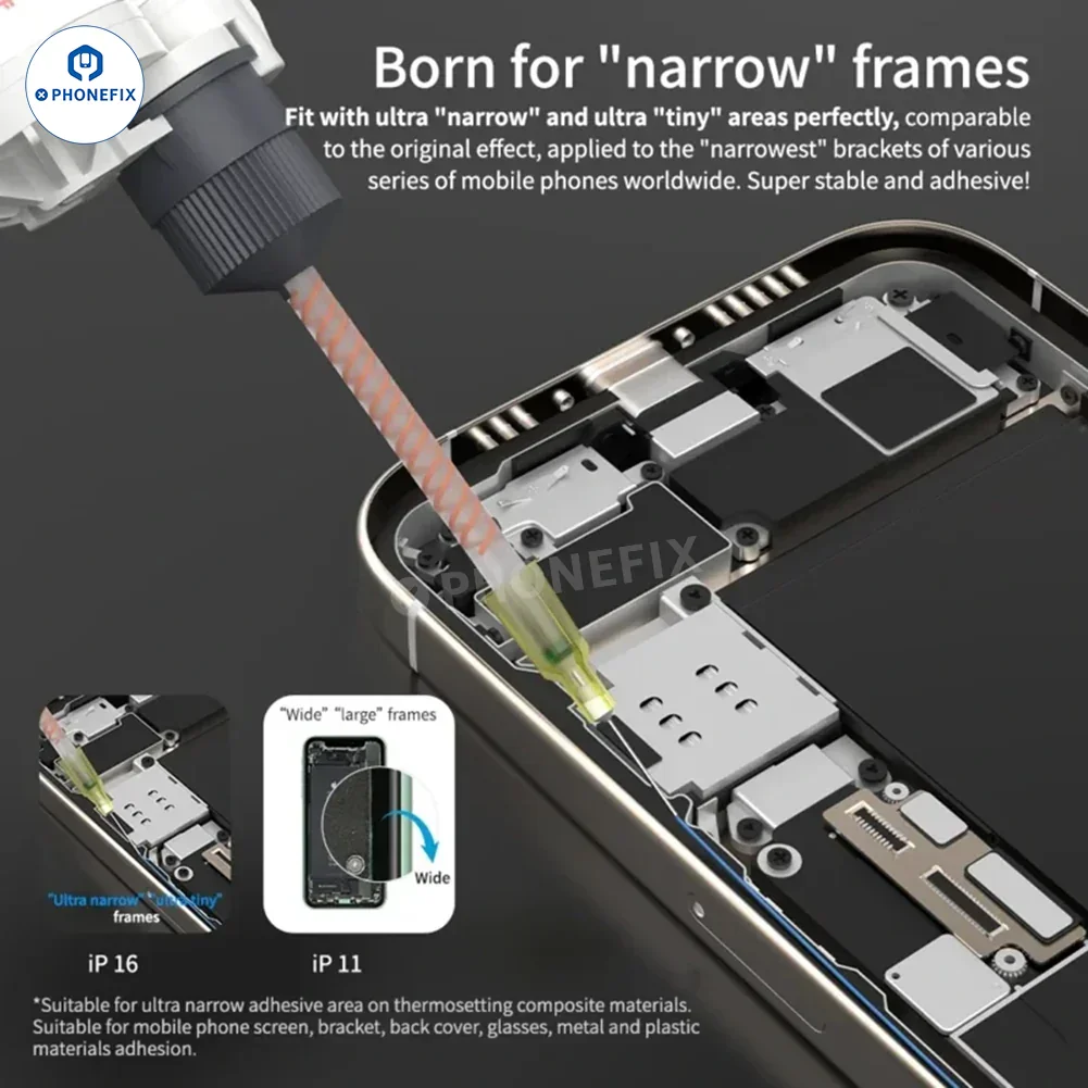 JCID SP16 Super Bracket Adhesive Glue for Phone Frame Sealing Repair - Image 2