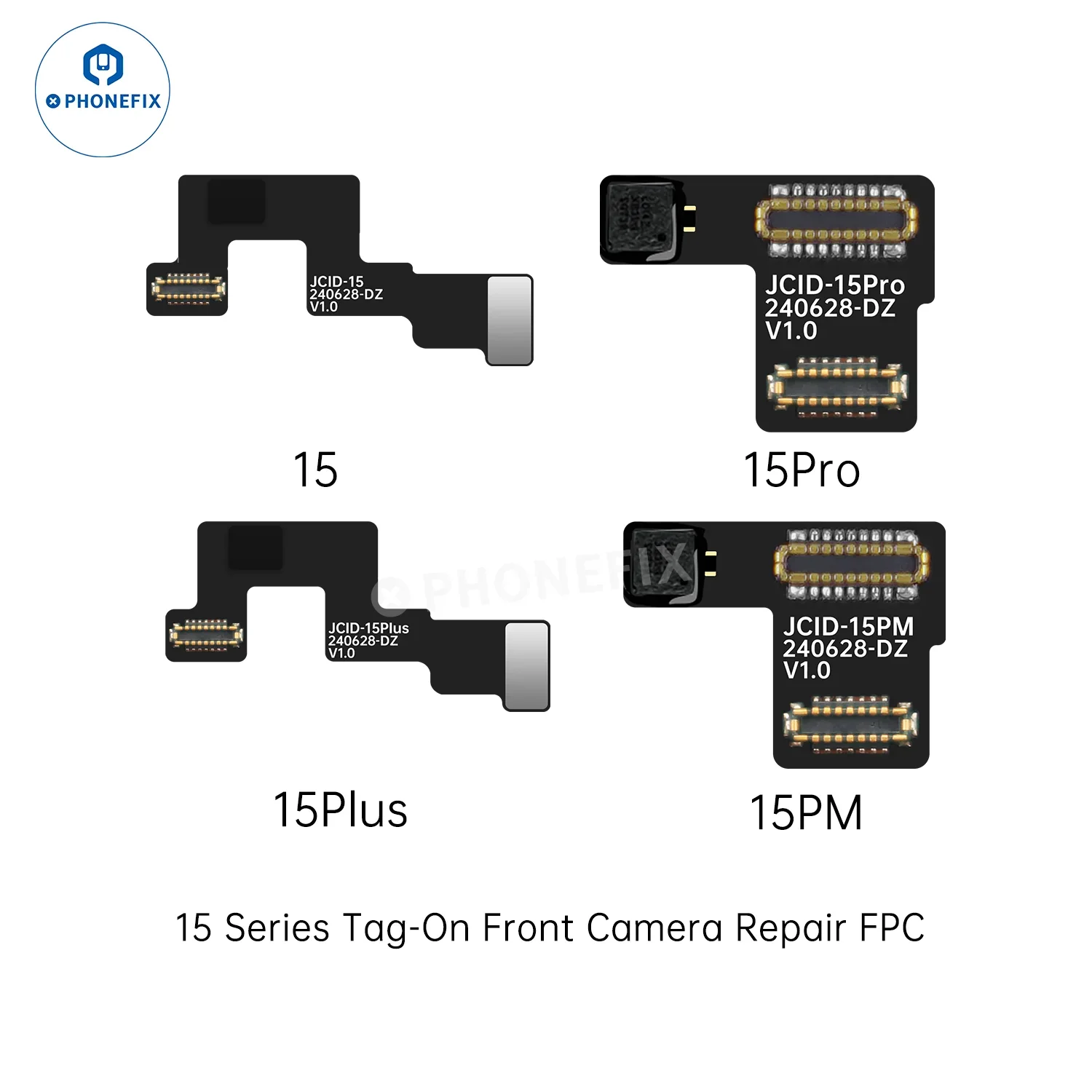 JCID Tag-on Front Camera Repair Cable For iPhone 14-17 Pro Max - Image 3