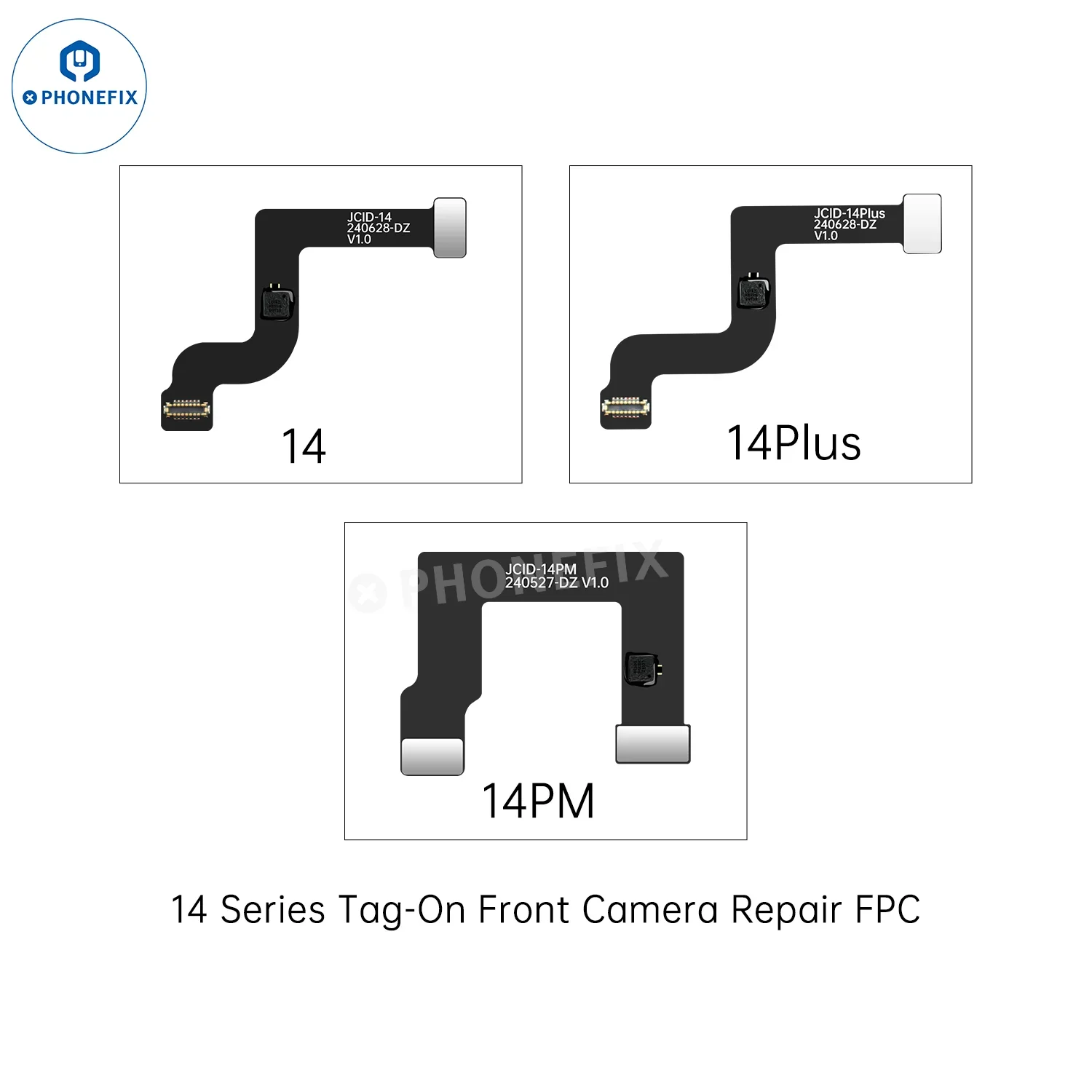 JCID Tag-on Front Camera Repair Cable For iPhone 14-17 Pro Max - Image 4