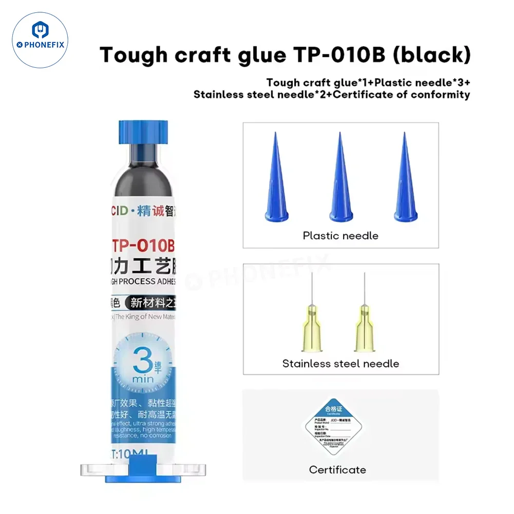 JCID Tough Process Adhesive TP Nano Glue for Mobile Phone Repair - Image 6