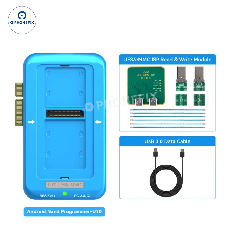 JCID U70 Gen2 Android Nand Programmer for UFS/eMMC/ISP IC Repair - Image 10