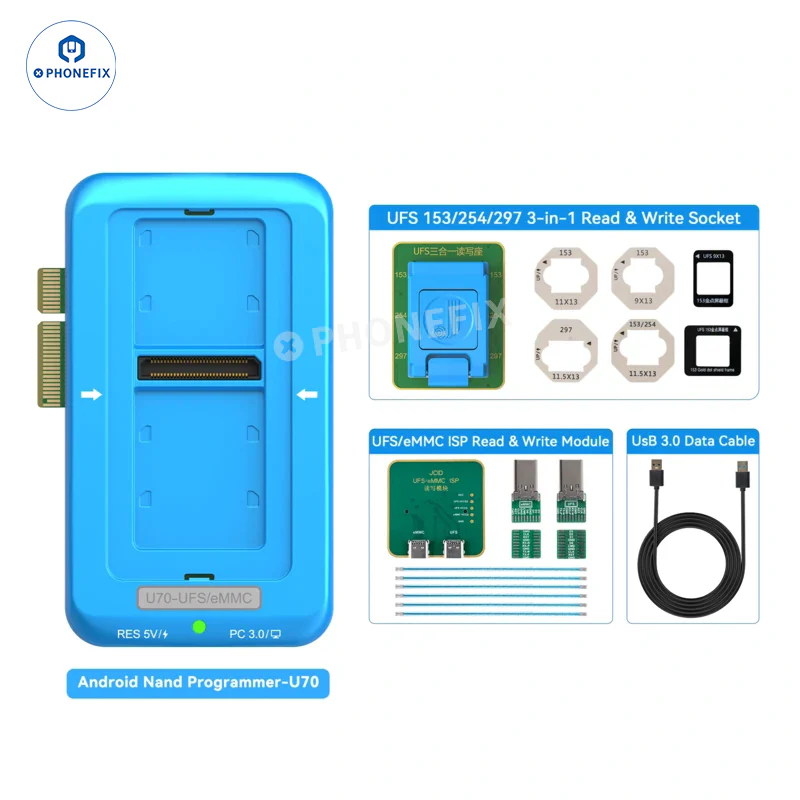 JCID U70 Gen2 Android Nand Programmer for UFS/eMMC/ISP IC Repair - Image 8