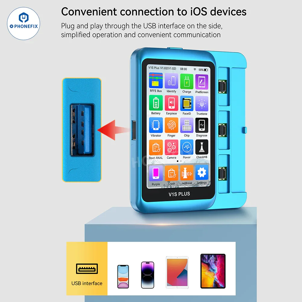 JCID V1S Plus Programmer For iPhone iPad Data Read Write Repair - Image 6