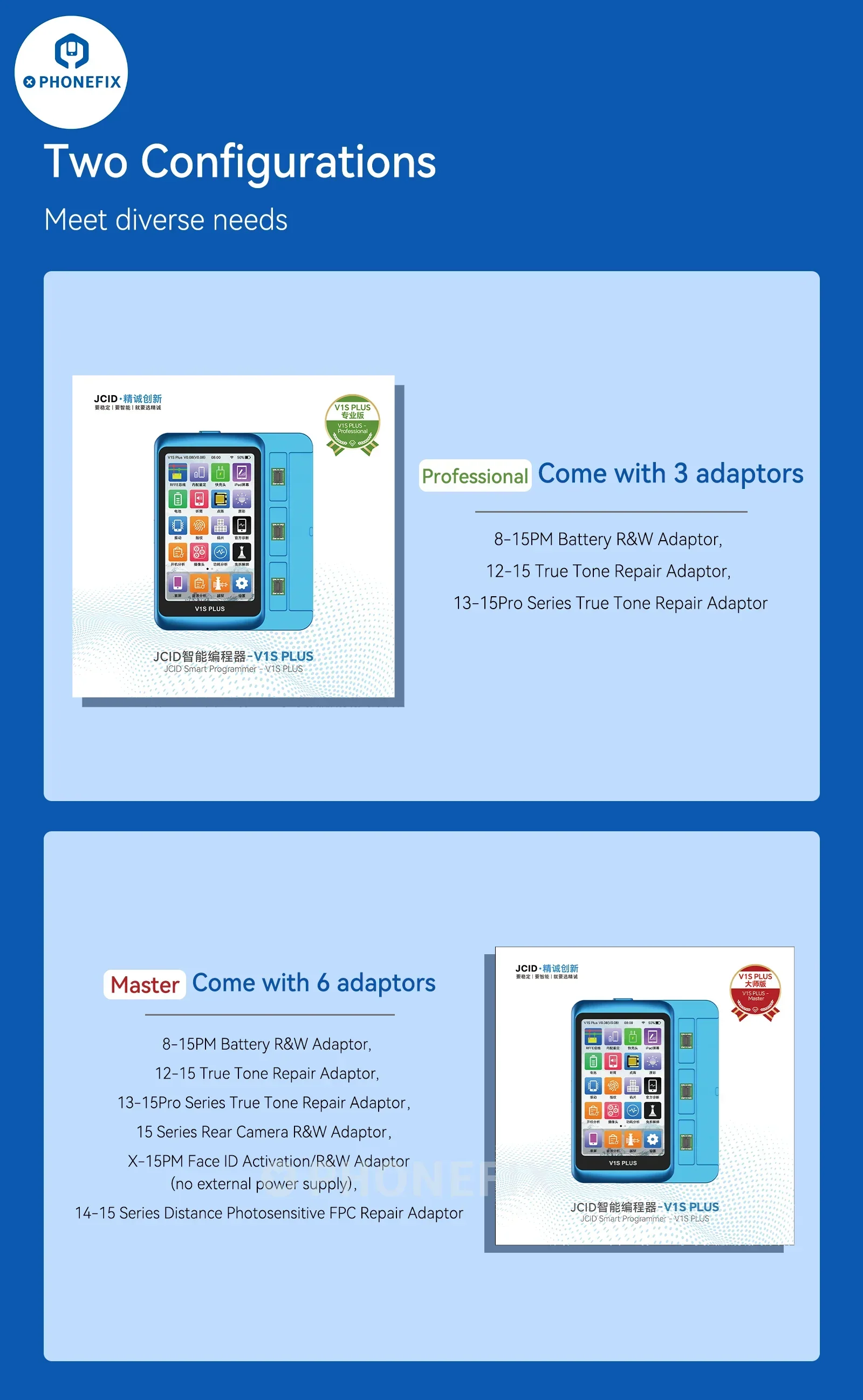 JCID V1S Plus Programmer For iPhone iPad Data Read Write Repair - Image 9