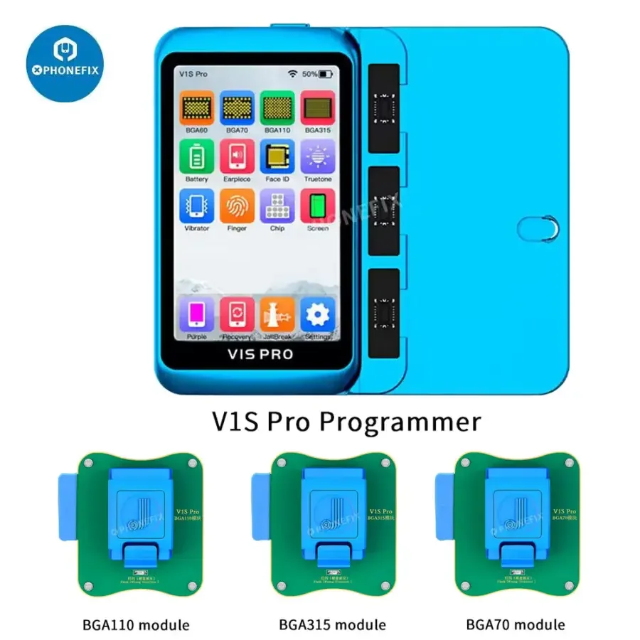 JCID V1S PRO Programmer BGA315 BGA110 BGA70 For iPhone iPad - Image 20