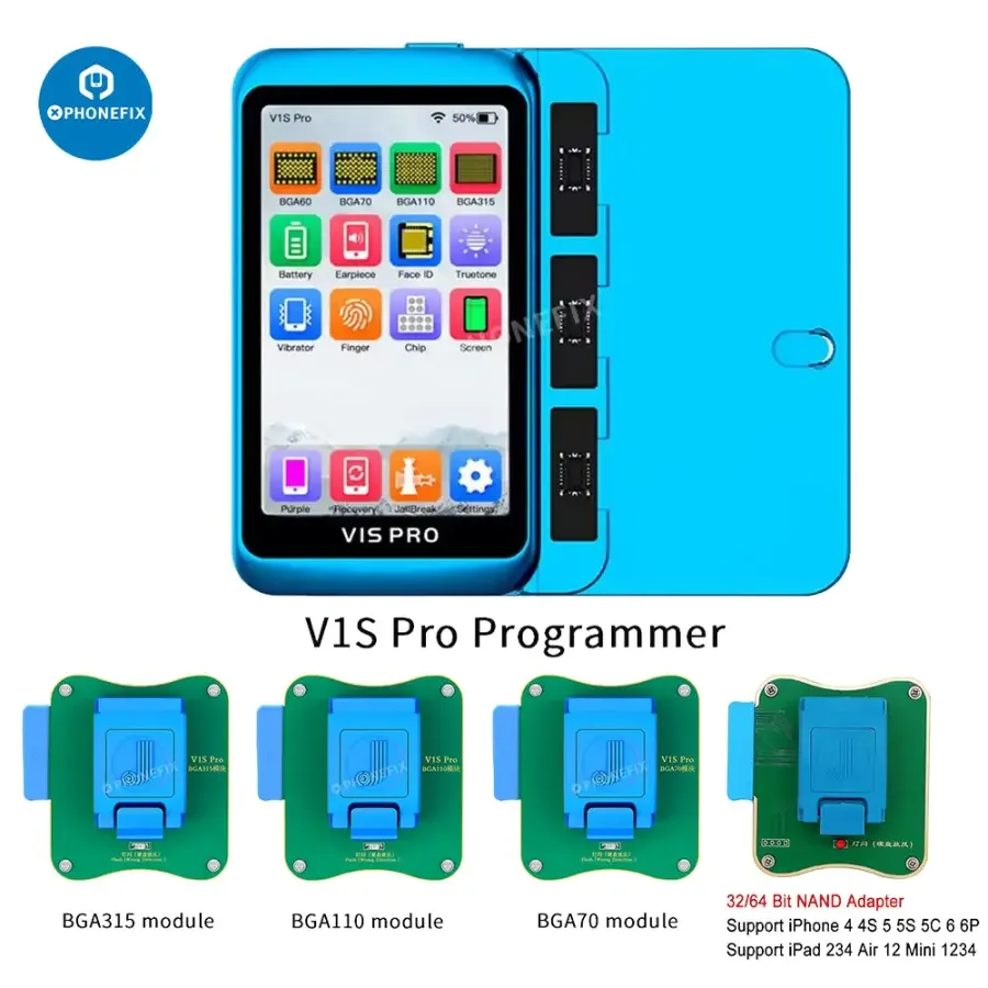 JCID V1S PRO Programmer BGA315 BGA110 BGA70 For iPhone iPad - Image 5