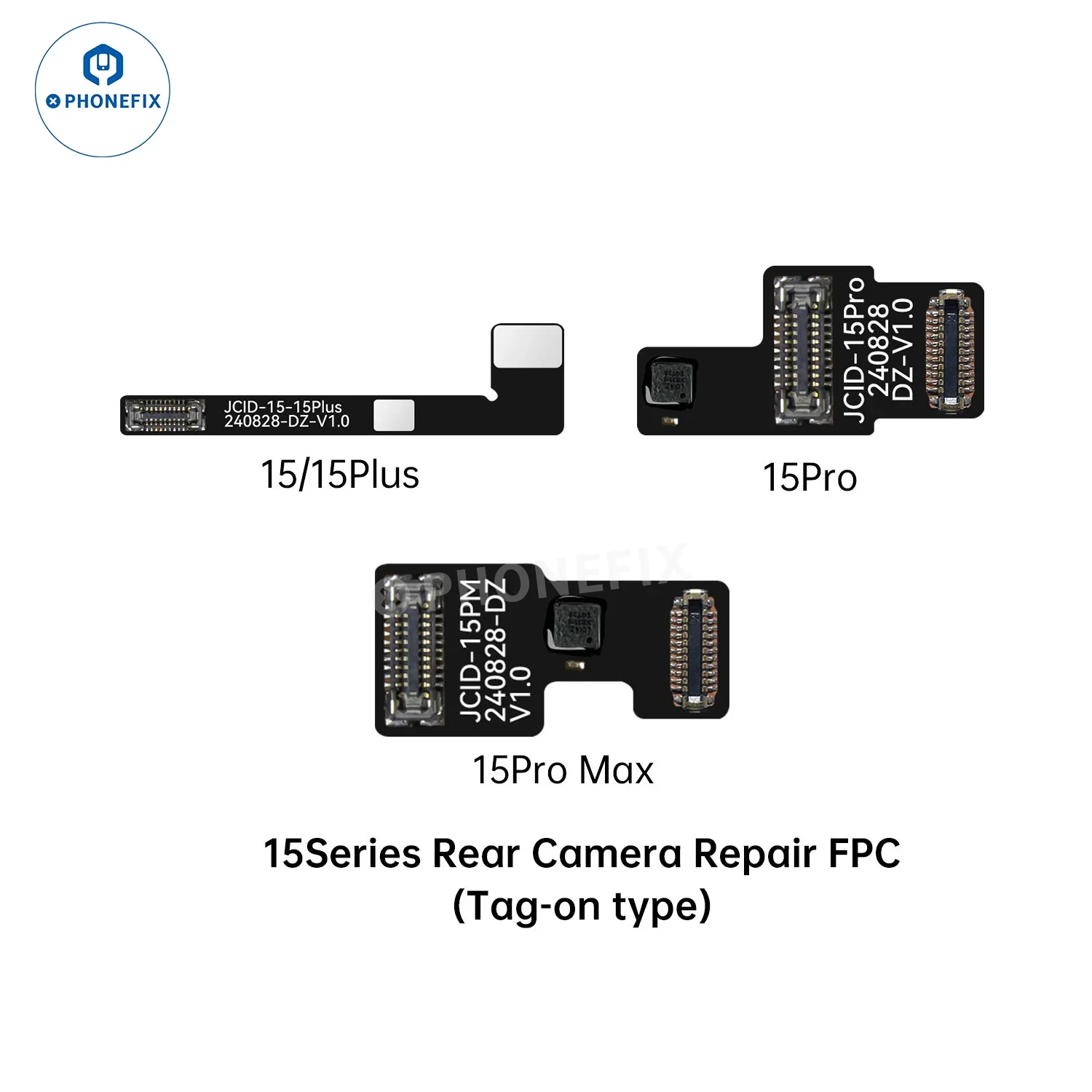 JCID Wide Angle Camera Tag-On Repair FPC For iPhone 12-17 Pro Max - Image 19