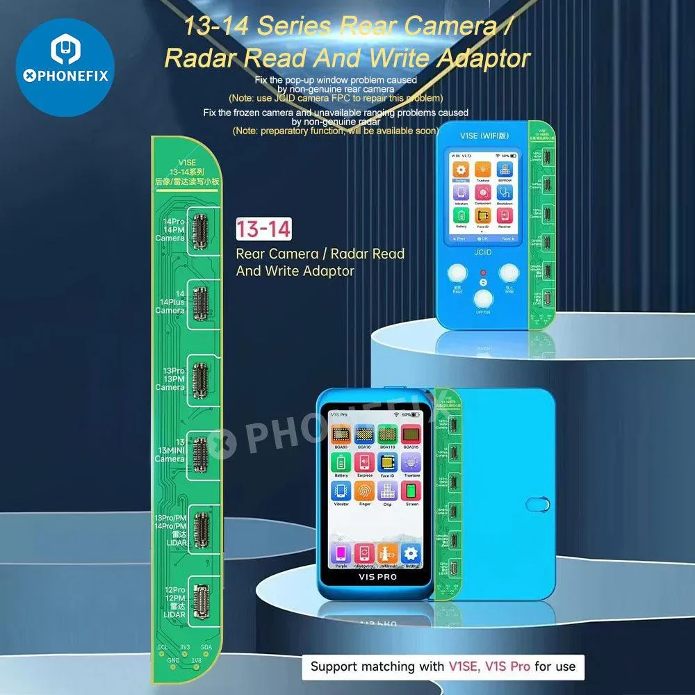 JCID Wide Angle Camera Tag-On Repair FPC For iPhone 12-17 Pro Max - Image 5
