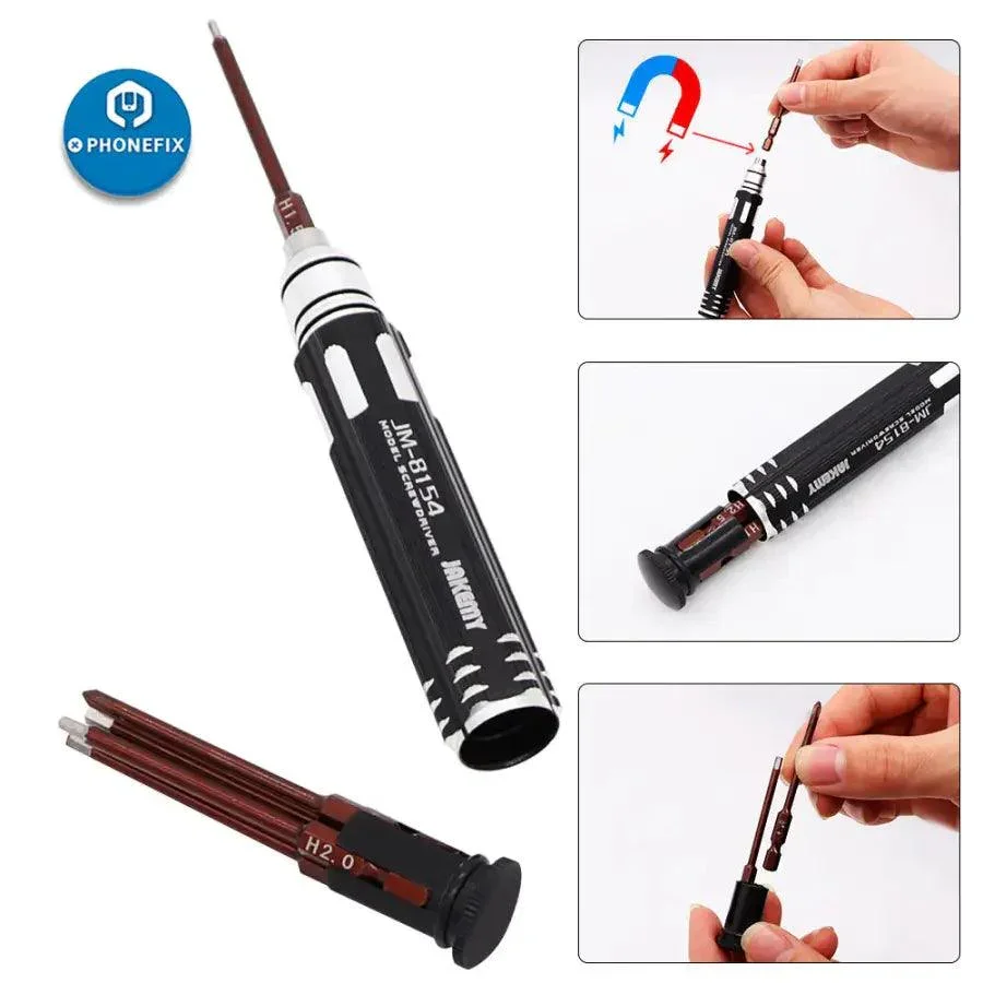 JAKEMY JM-8154 UAV Screwdriver Set Tools S2 Alloy Magnetic Bits - Image 4