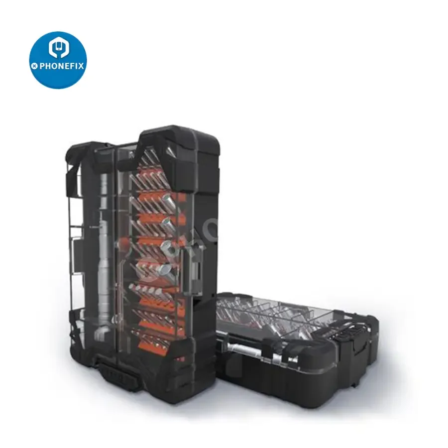 JM-8163 62 IN 1 Precision Magnetic Electronic DIY Repair Tool Box - Image 2