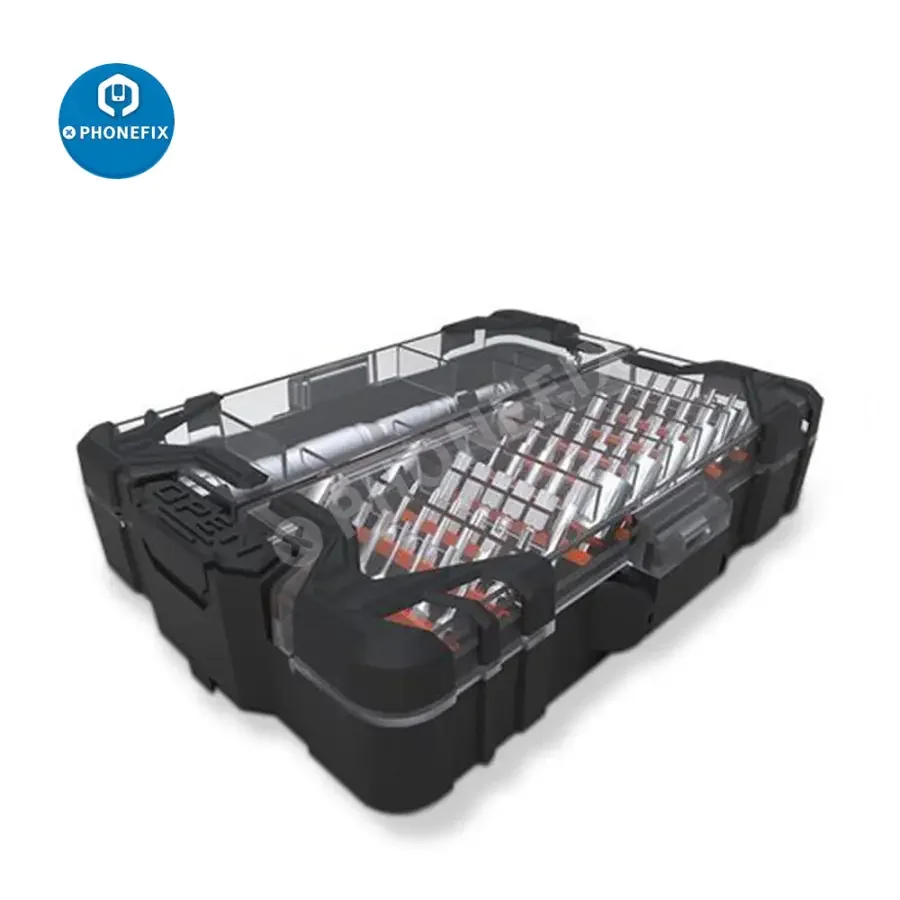 JM-8163 62 IN 1 Precision Magnetic Electronic DIY Repair Tool Box - Image 4
