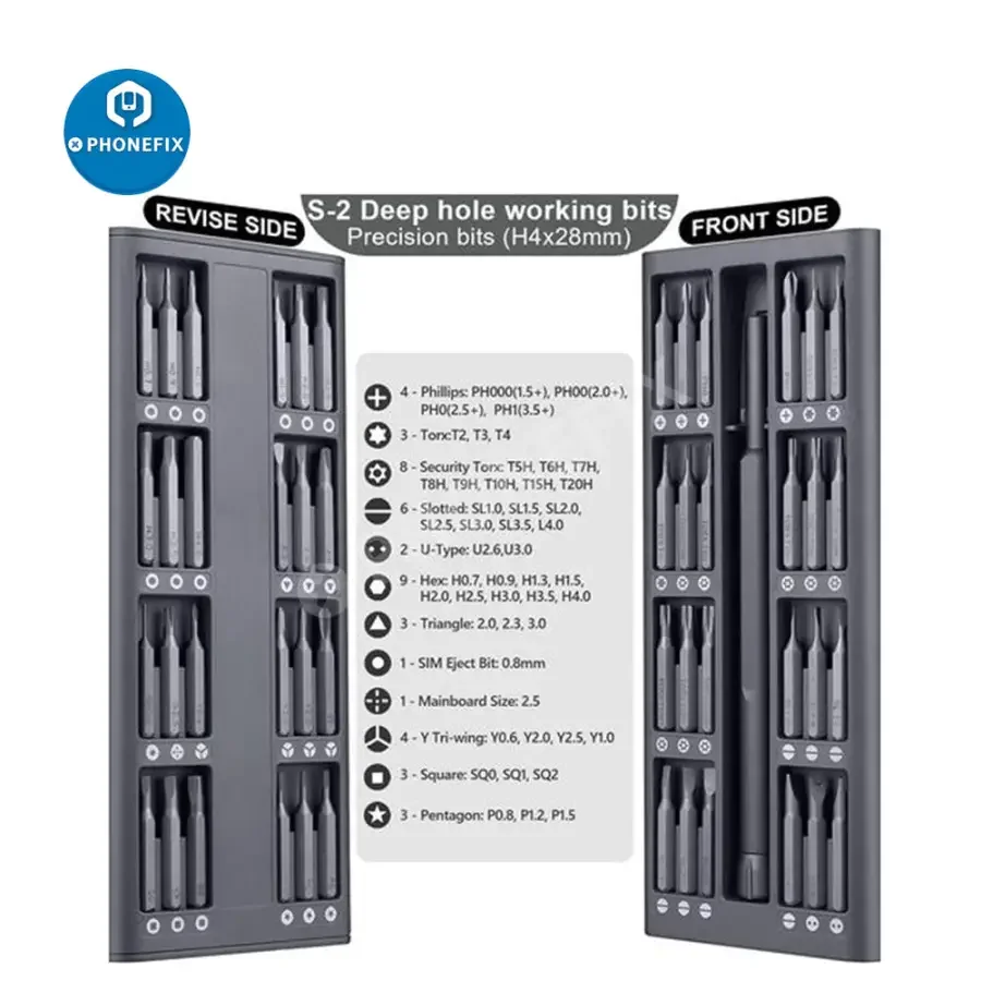 JM-8182 49-In-1 Screwdriver Set – Precision Magnetic Driver Bits - Image 5
