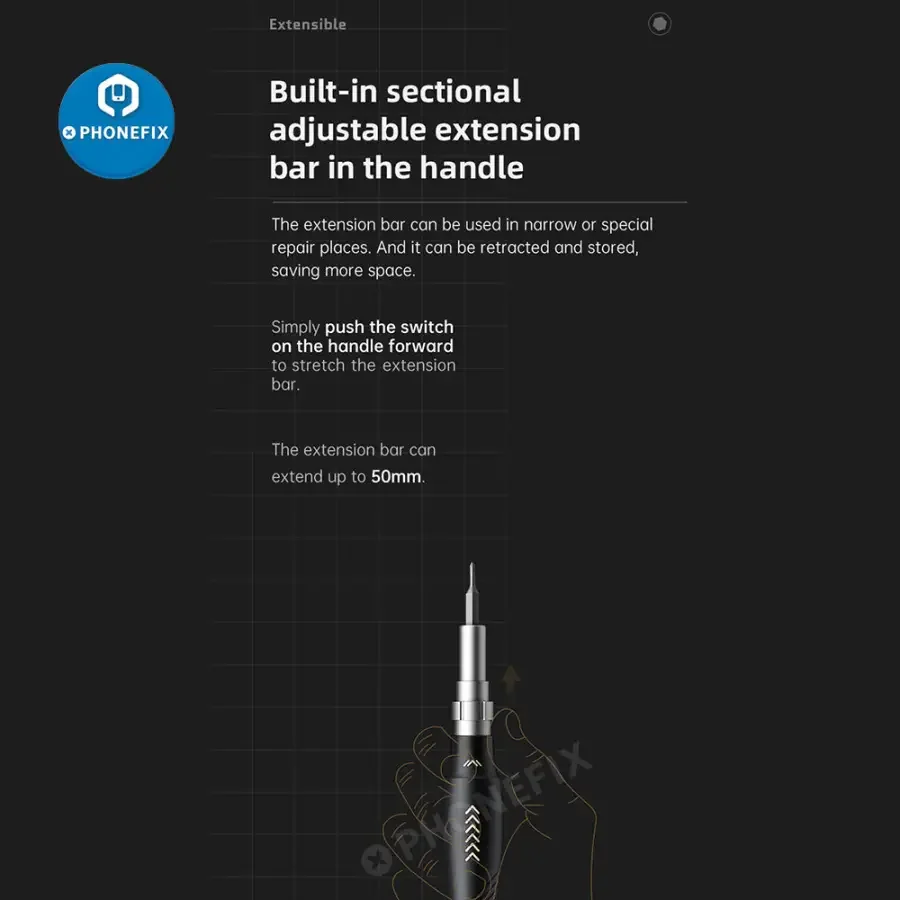 JM-8183 Precision Screwdriver Set Ultimate iPhone Repair Toolkit - Image 10