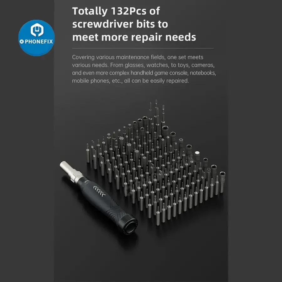 JM-8183 Precision Screwdriver Set Ultimate iPhone Repair Toolkit - Image 12