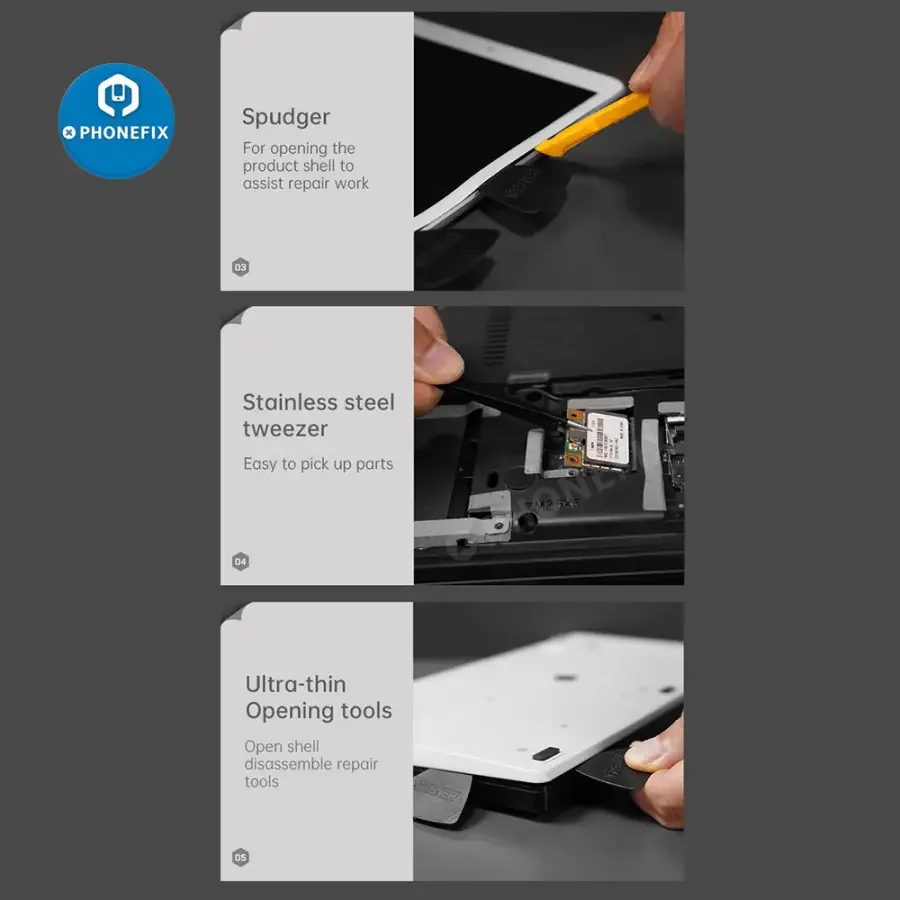 JM-8183 Precision Screwdriver Set Ultimate iPhone Repair Toolkit - Image 14