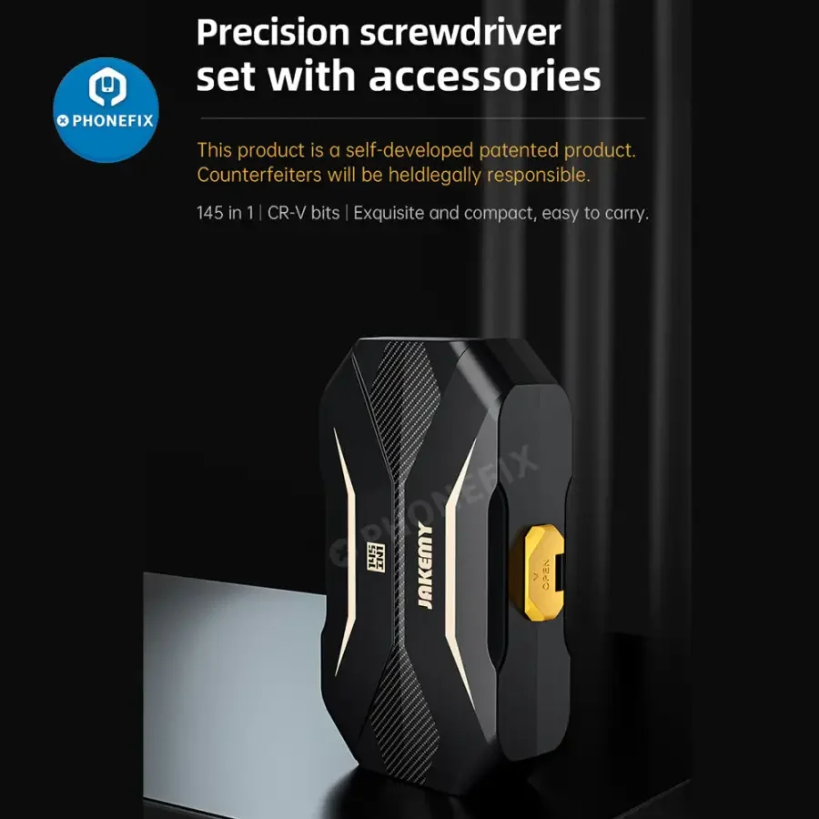 JM-8183 Precision Screwdriver Set Ultimate iPhone Repair Toolkit - Image 8