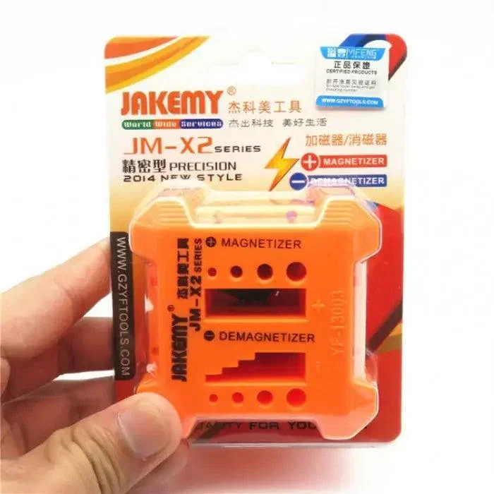 JM-X2 2 in 1 Quickly Demagnetizer Magnetizer Filling Screwdriver Tool - Image 3