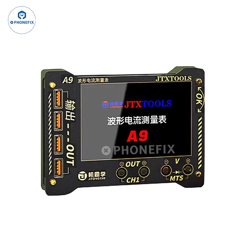 JTX A9 Curve Waveform Measuring Meter Phone Current Voltage Tester - Image 5